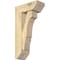 Ekena Millwork Balboa Slat Rough Sawn Bracket w/ Offset Brace, Douglas Fir, 6"W x 14"D x 26"H BKT0604X14X26BOA06RDF - alternate 1